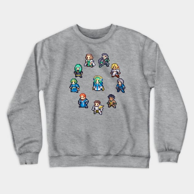 Church of Seiros - 8 bits Crewneck Sweatshirt by urufangu